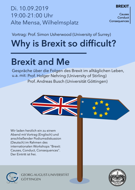 Brexit Causes Conduct Consequences Lehrstuhl Für Vergleichende